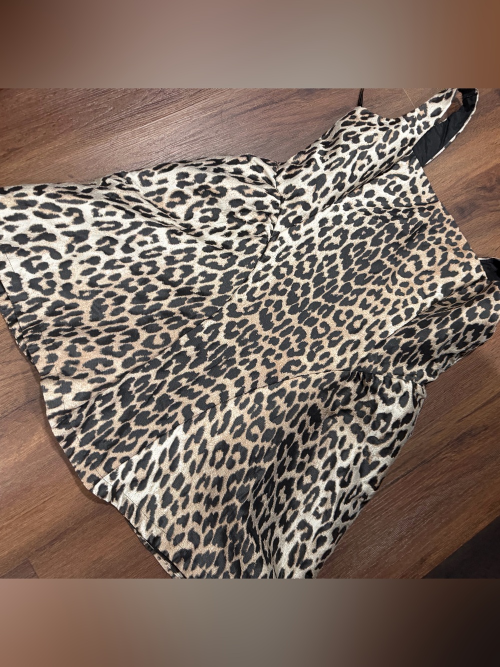 Nwot ASTR Label Claudie Dress Leopard Print mini  fall party formal $158 revolve - Picture 9 of 13